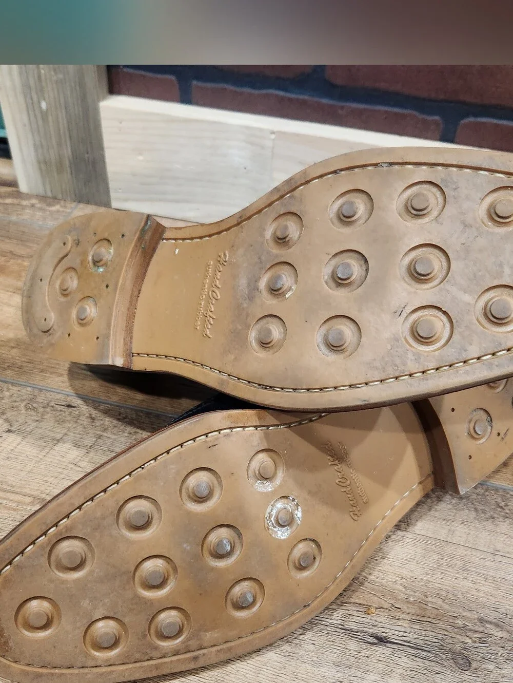 Banana Republic Leather Wingtip Dress Shoes 10.5